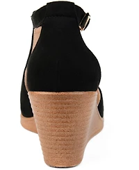 Journee Collection Women's Kedzie Wedge Sandals