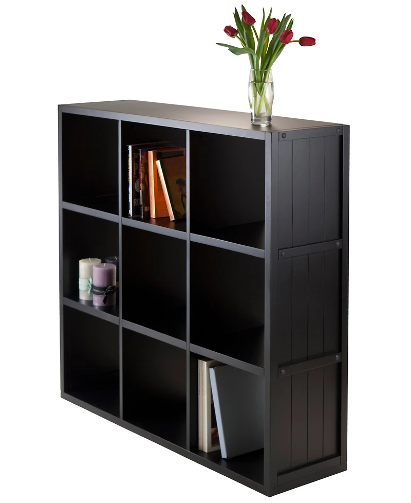 3 x 3 Cube Shelf Wainscoting Panel