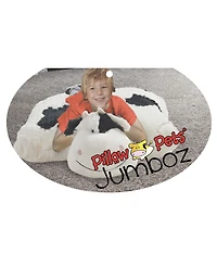 Pillow Pets Signature Jumboz Cozy Cow Oversized Stuffed Animal Plush Toy