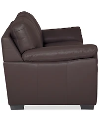 Lothan 87" Leather Sofa, Created for Macy's