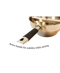 Cookpro Stainless Steel Food Mill with 3 Interchangeable Grinding Size Discs