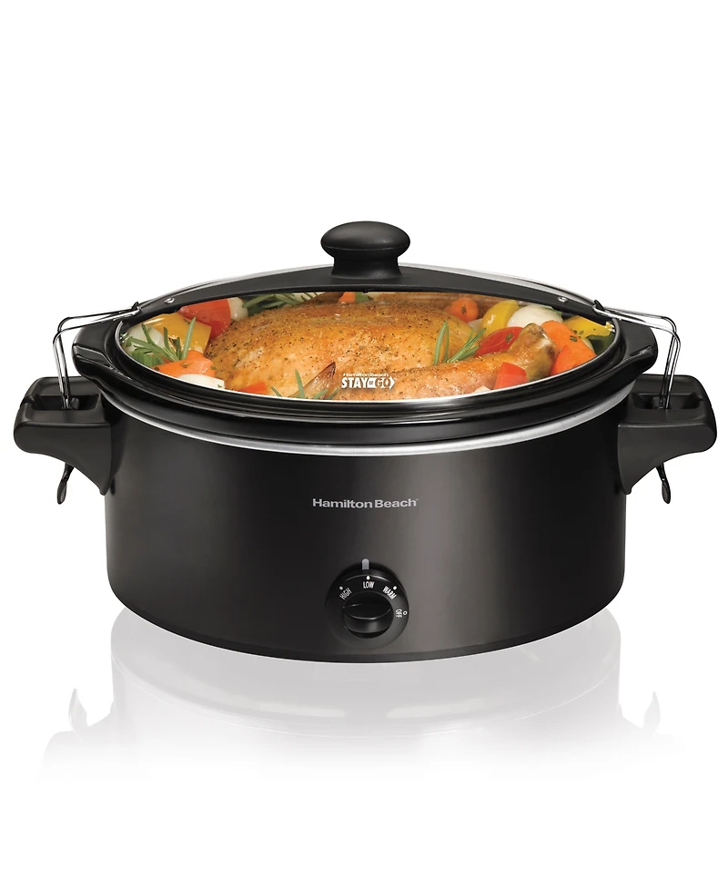 Hamilton Beach Stay or Go 6 Quart Slow Cooker - 33261