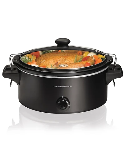 Hamilton Beach Stay or Go 6 Quart Slow Cooker - 33261