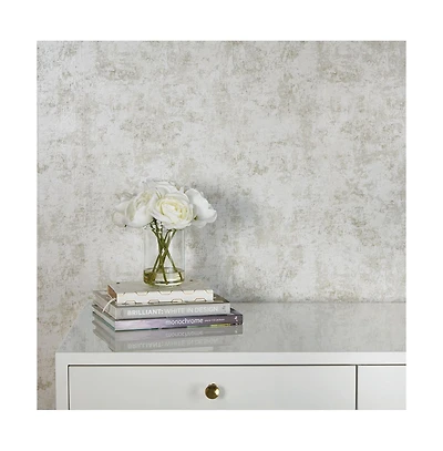 Tempaper Distressed Leaf Peel and Stick Wallpaper