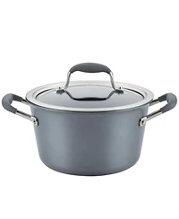 Anolon Advanced Home Hard-Anodized Nonstick 4.5-Qt. Tapered Saucepot