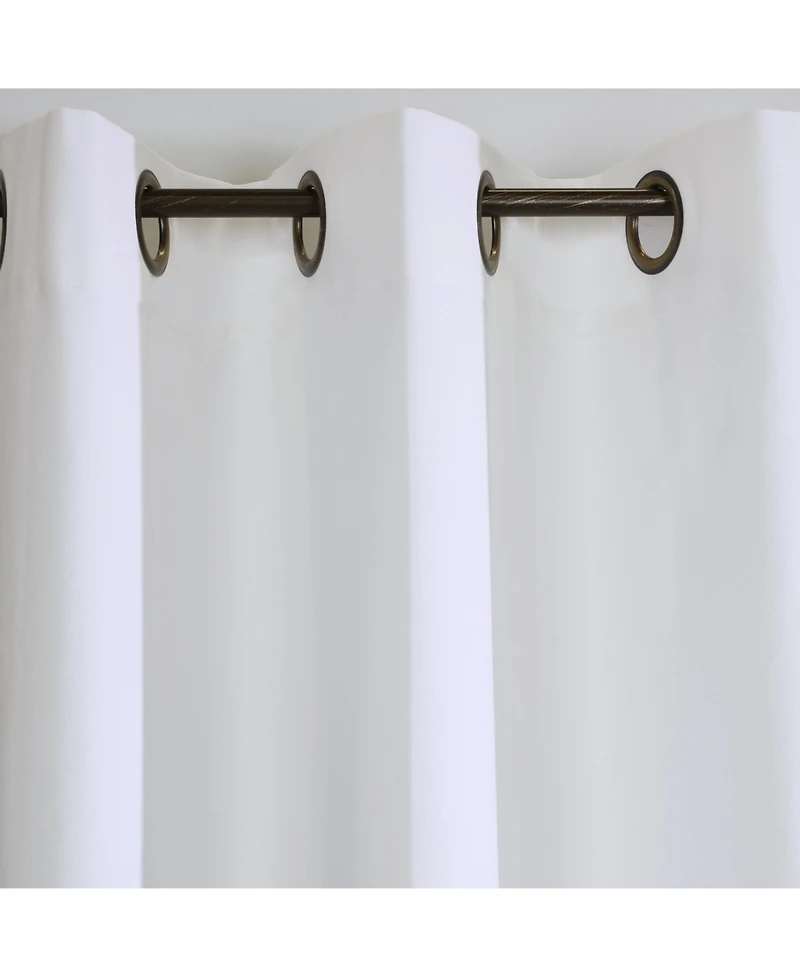 Thermalogic Commonwealth Weather Cotton Fabric Grommet Top Panel Pair