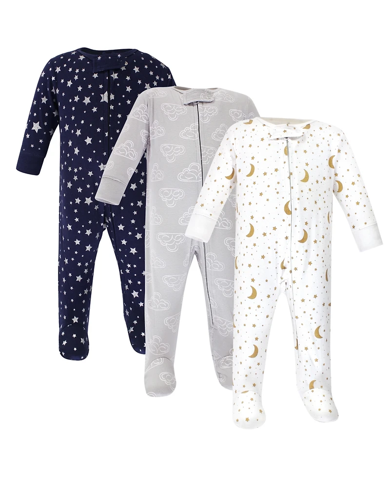 Hudson Baby Unisex Cotton Versatile All-Day Jumpsuit