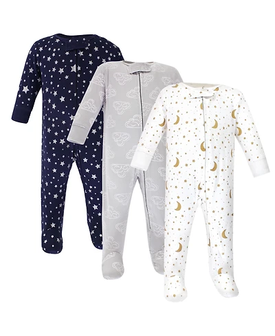 Hudson Baby Unisex Cotton Versatile All-Day Jumpsuit