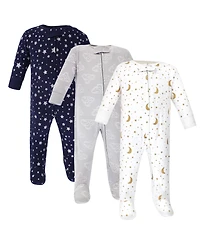 Hudson Baby Unisex Cotton Versatile All-Day Jumpsuit