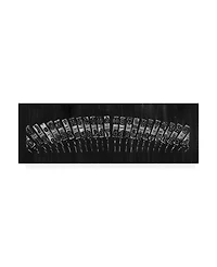 Ethan Harper Antique Typewriter Bars Canvas Art - 37" x 49"