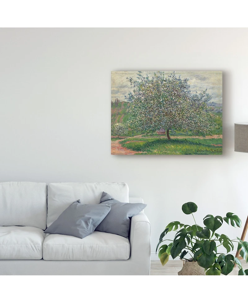 Claude Monet Le Pommier, 1879 Canvas Art - 20" x 25"