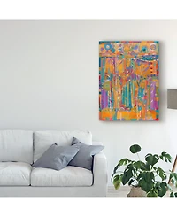 Sue Davis A Brand New Day Abstract Modern Canvas Art - 37" x 49"
