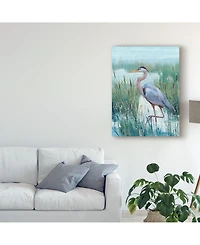 Tim Otoole Marsh Heron Ii Canvas Art - 20" x 25"
