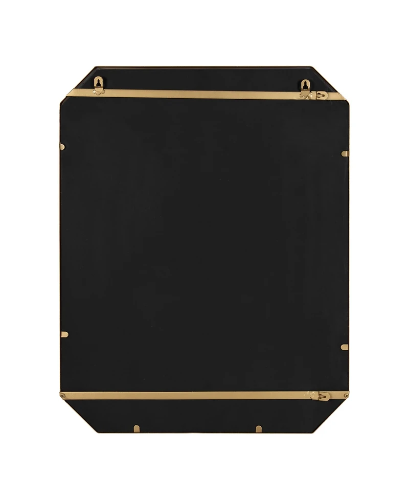 Closeout! Kate and Laurel Keyleigh Rectangle Metal Accent Wall Mirror - 22" x 28"