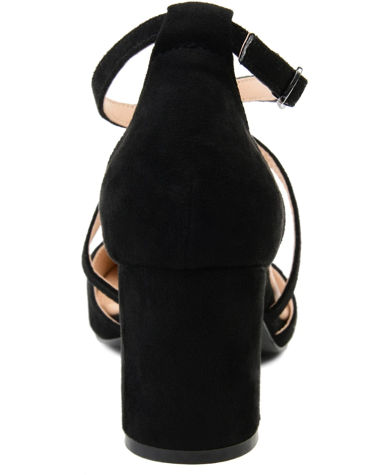 Journee Collection Women's Foster Crisscross Heels