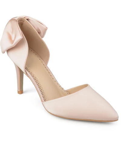 Journee Collection Women's Tanzi Bow Stilettos