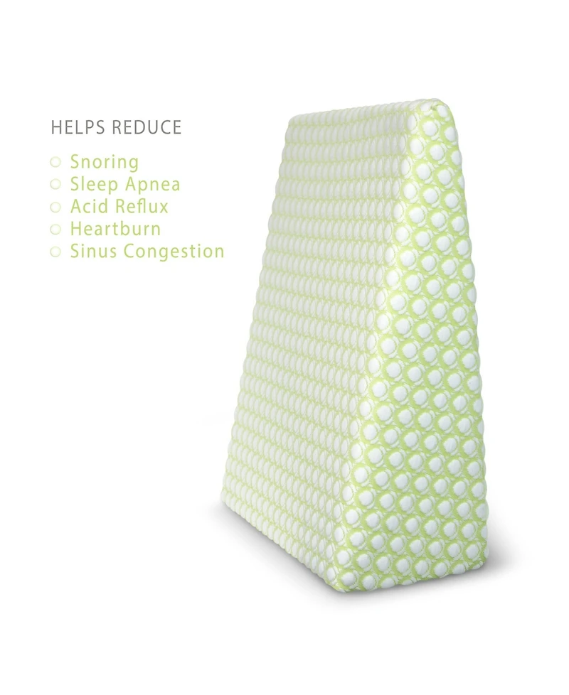 Rio Home Fashions Sleep Yoga 10" Memory Foam Bed Wedge Pillow