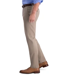 Haggar Men's Iron Free Premium Khaki Slim-Fit Flat-Front Pant