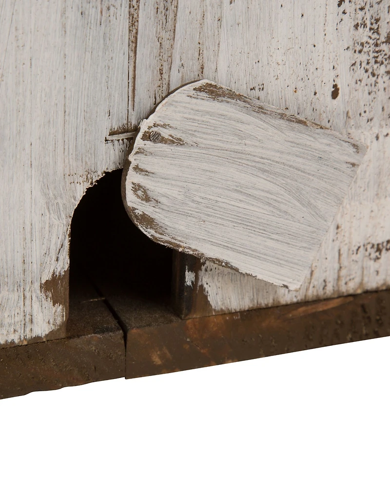 Glitzhome Extra-Large Rustic Wood Birdhouse
