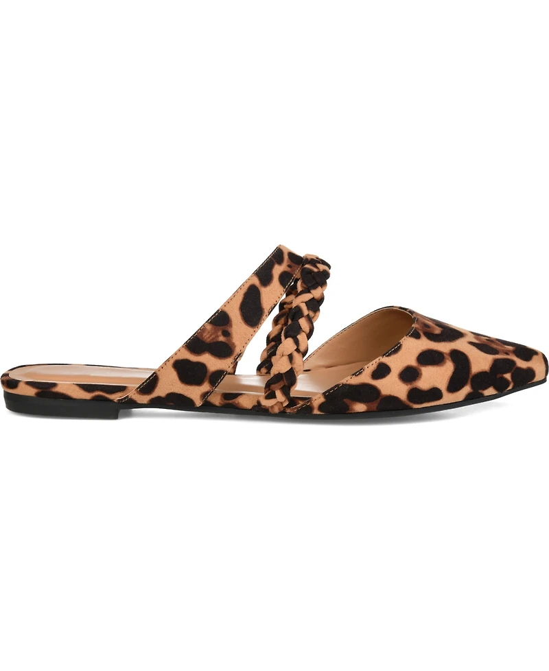 Journee Collection Women's Olivea Braided Slides