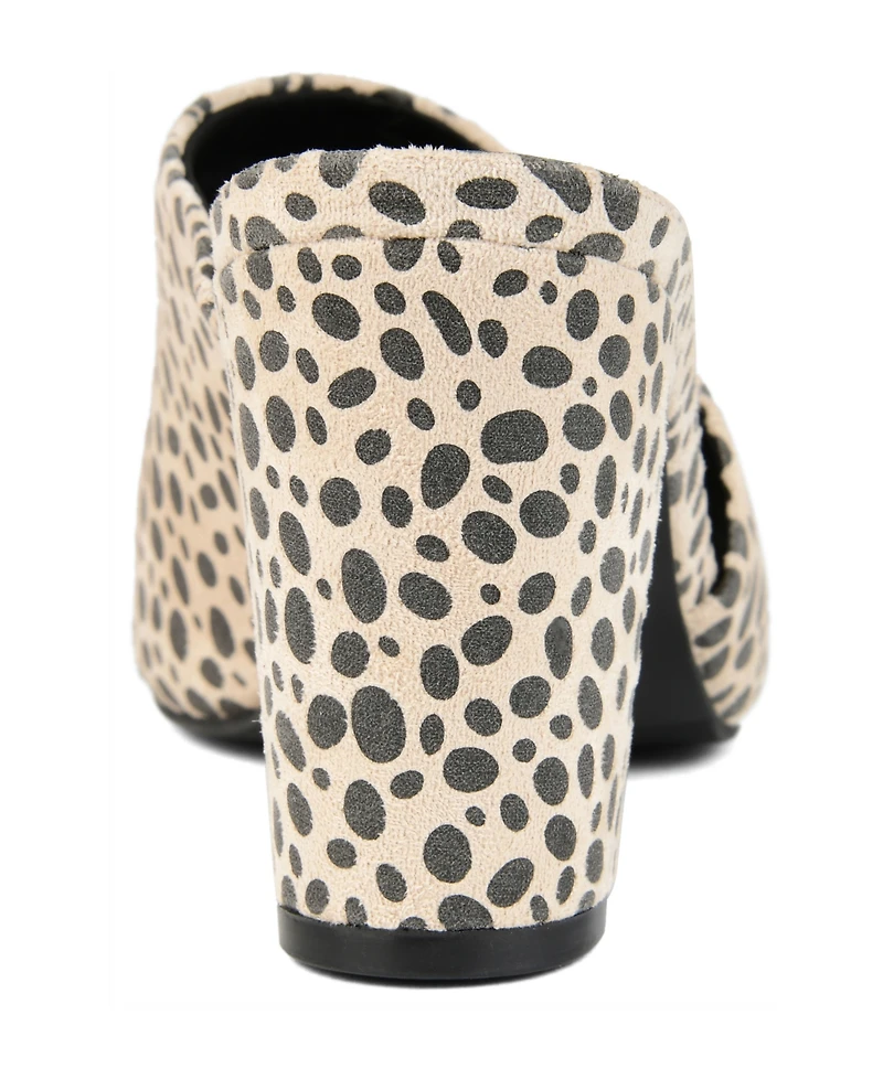 Journee Collection Women's Allea Block Heel Dress Sandals