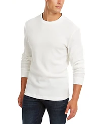 Club Room Men's Thermal Crewneck Shirt
