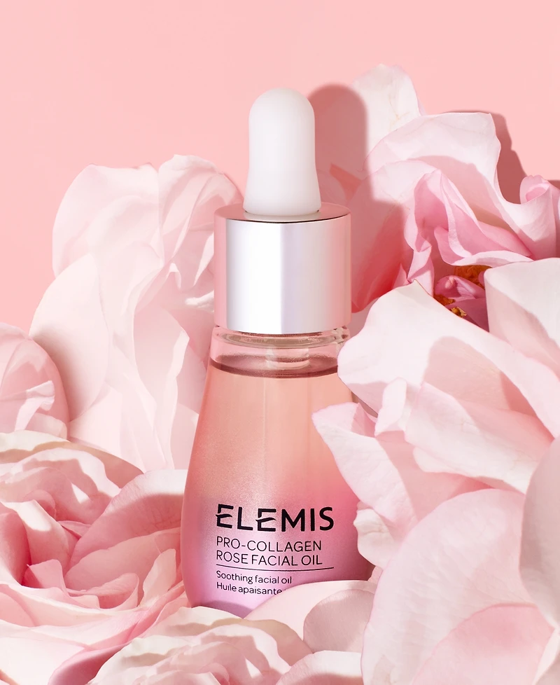 Elemis Pro-Collagen Rose Facial Oil Blend, 0.5 oz.