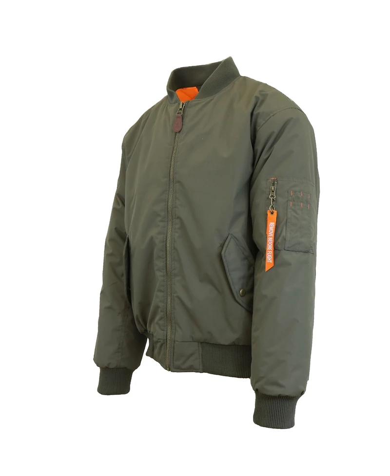 Spire By Galaxy Men's Flight Jacket