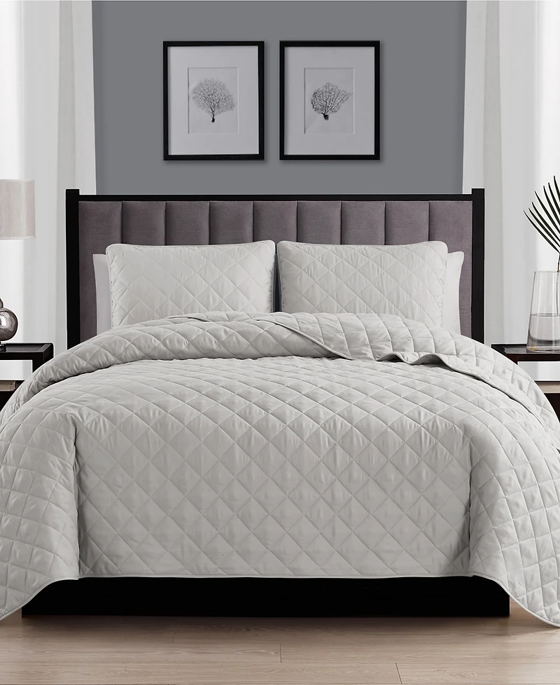 Cathay Home Inc. Oversize Lightweight Quilt Set, Twin/Twin Xl