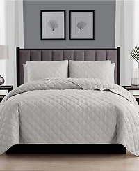 Cathay Home Inc. Oversize Lightweight Quilt Set, Twin/Twin Xl