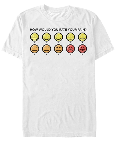 Disney Men's Big Hero 6 What's Your Pain Rating Short Sleeve T-Shirt