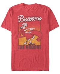 Disney Men's The Emperor's New Groove Kuzco Beware of Short Sleeve T-Shirt