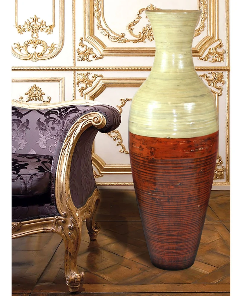 Uniquewise 43-Inch-Tall Vase, Majestic Impressive Vase, Magnificent Rich Large Floor Vase, Tall Flower Holder, For your Living Room, Entryway, or Dini