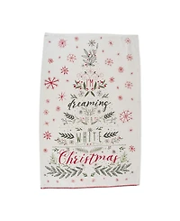 Design Imports Assorted Noel Printed Dishtowel Set
