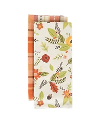 Design Imports Assorted Fall in Love Dishtowel Set