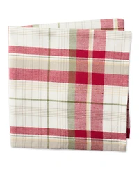 Design Imports Orchard Plaid Napkin, Set of 6