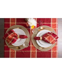 Design Imports Harvest Wheat Jacquard Tablecloth