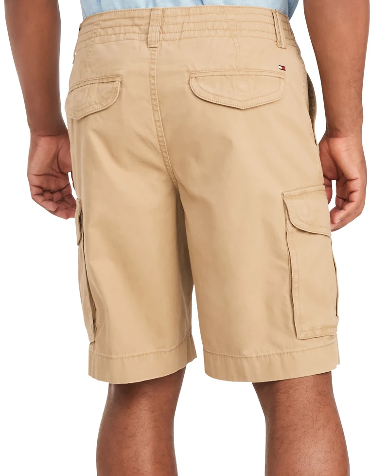 Tommy Hilfiger Men's Essential 10" Solid Cargo Shorts