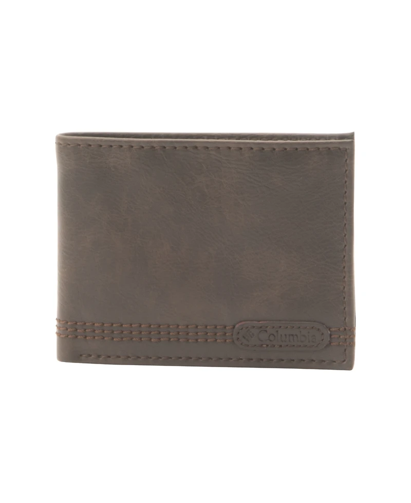 Men's Columbia Rfid Bifold Slimfold Wallet