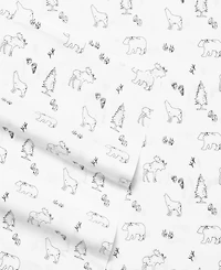 Eddie Bauer Printed 100% Cotton Percale 3-Pc. Sheet Set, Twin