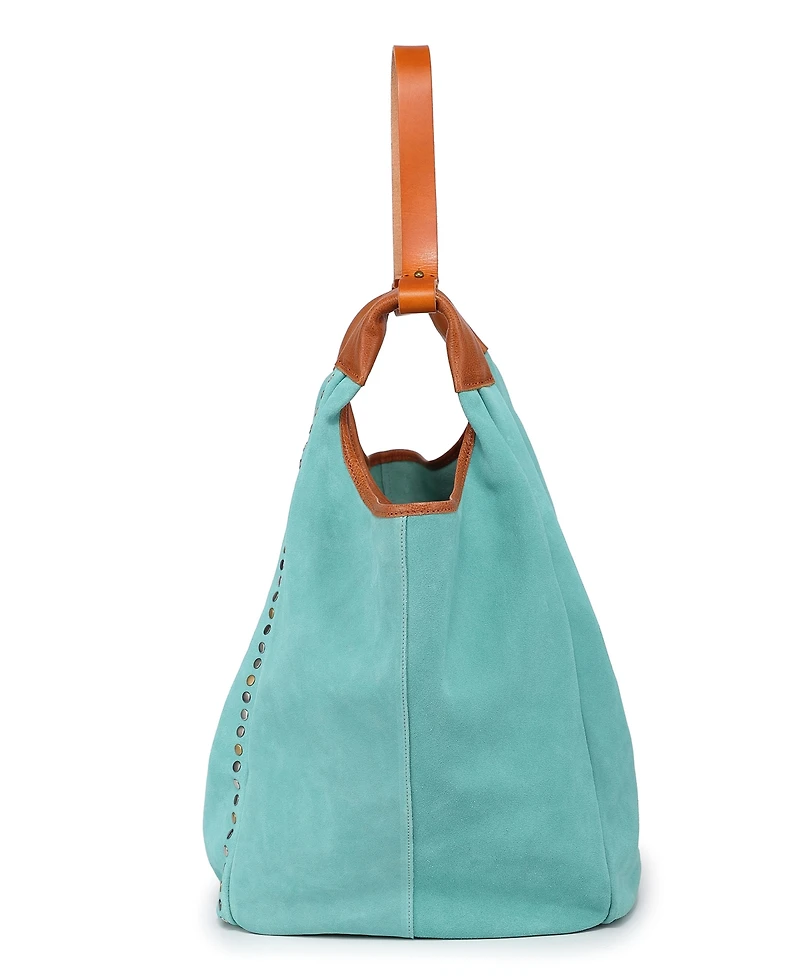 Old Trend Women's Genuine Leather Rose Valley Hobo Bag