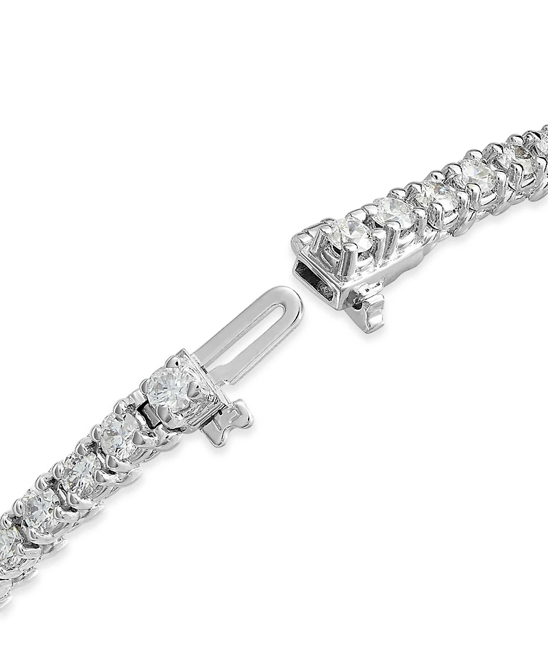 Certified Diamond Tennis Bracelet (4 ct. t.w.) in 14k White Gold