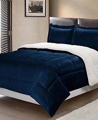 Ultimate Luxury Reversible Micromink and Sherpa -Pc. Comforter Set