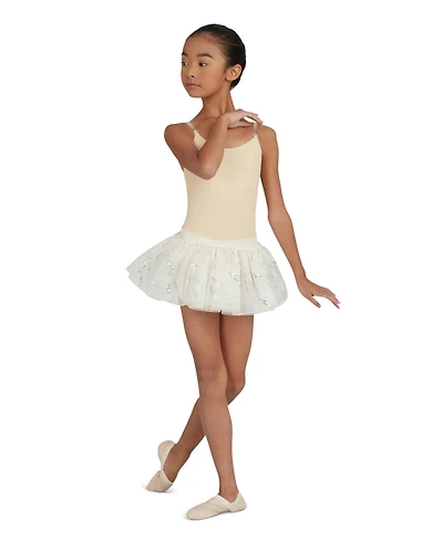 Capezio Girls Camisole Leotard w/ Clear Transition Straps