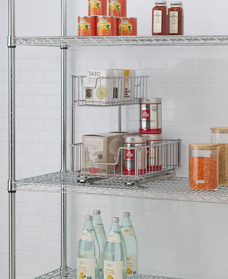 Trinity Sliding Under Sink Organizer, Pack of 2