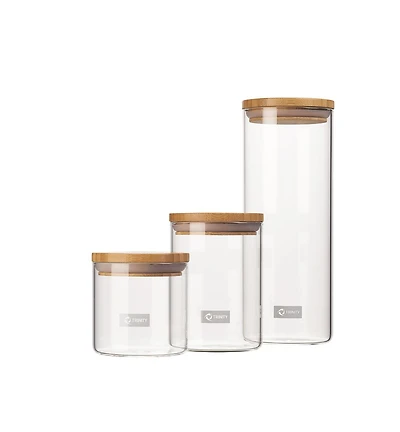 Trinity Glass Canister Set