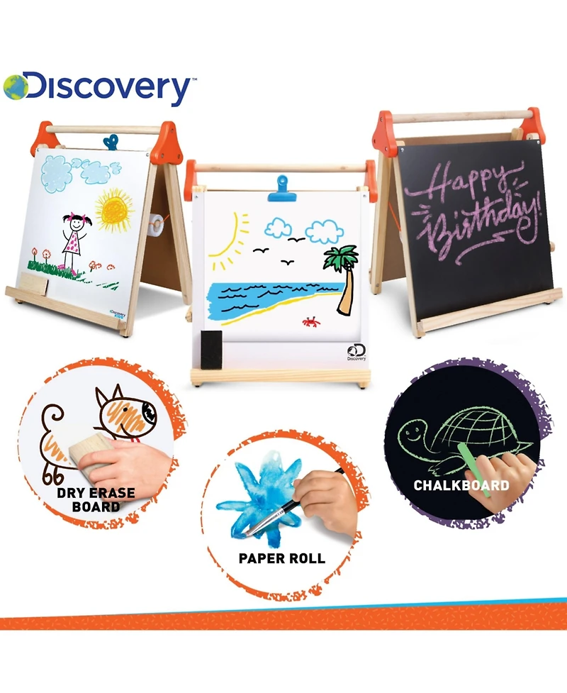 Discovery Kids Stem Tabletop Easel