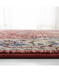 Lauren Ralph Lauren Ines Lrl1293c Red Beige Area Rug