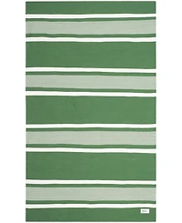 Lauren Ralph Lauren Hanover Stripe LRL2461B Green 4' X 6' Outdoor Area Rug