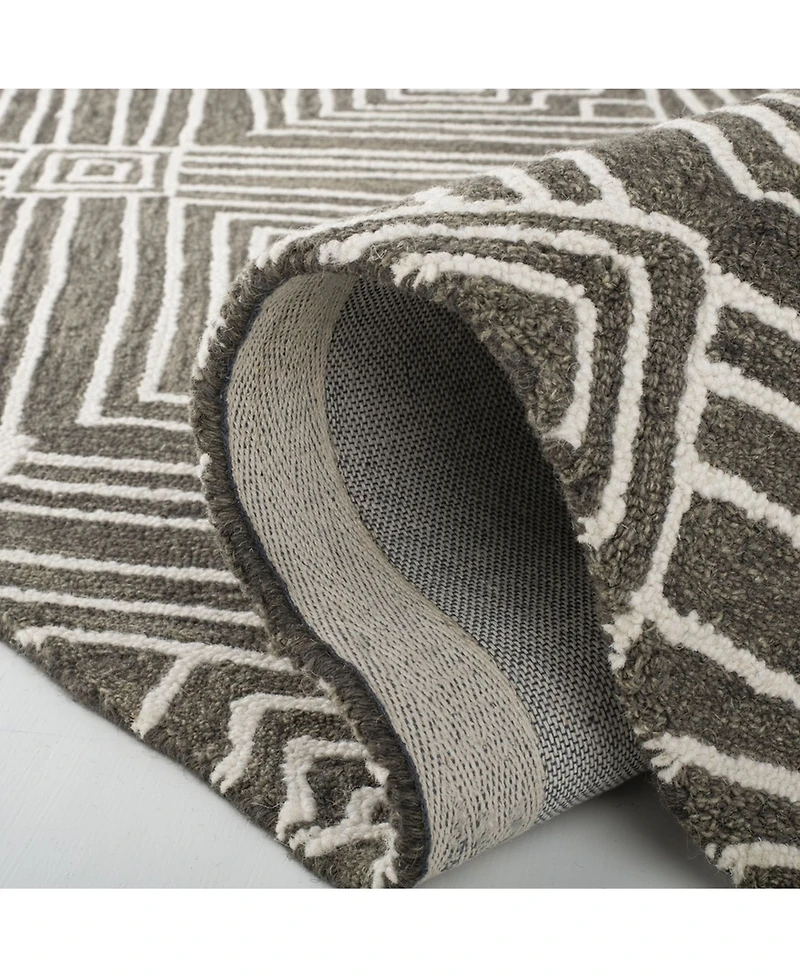 Lauren Ralph Lauren Isabella LRL6608F Charcoal 8' X 10' Area Rug